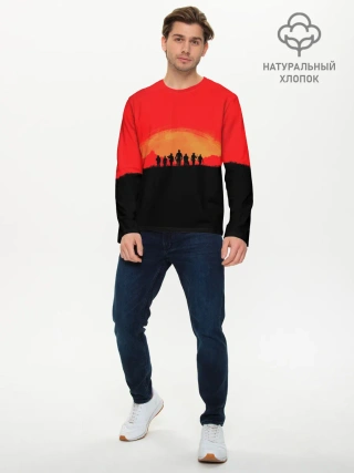 Мужской лонгслив базовый / RDR2 Team