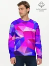 Мужской лонгслив базовый / NEON POLYGON