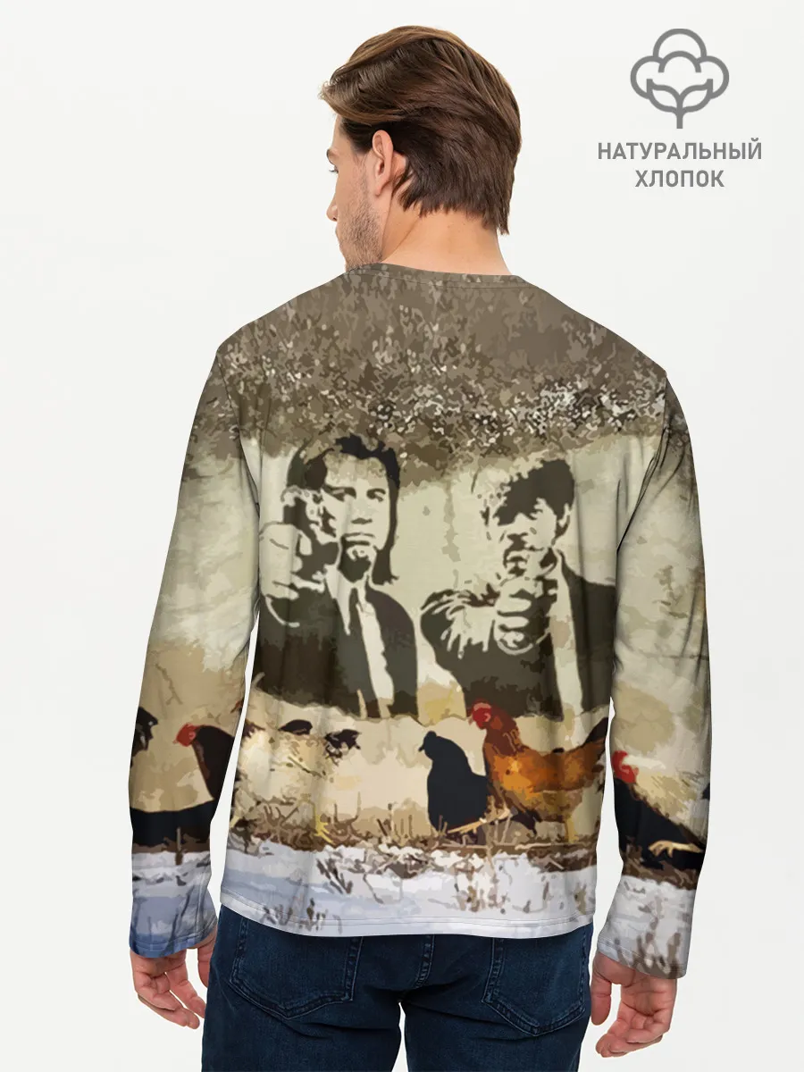 Мужской лонгслив базовый / Pulp fiction in Russia