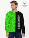 Мужской лонгслив базовый / MINECRAFT