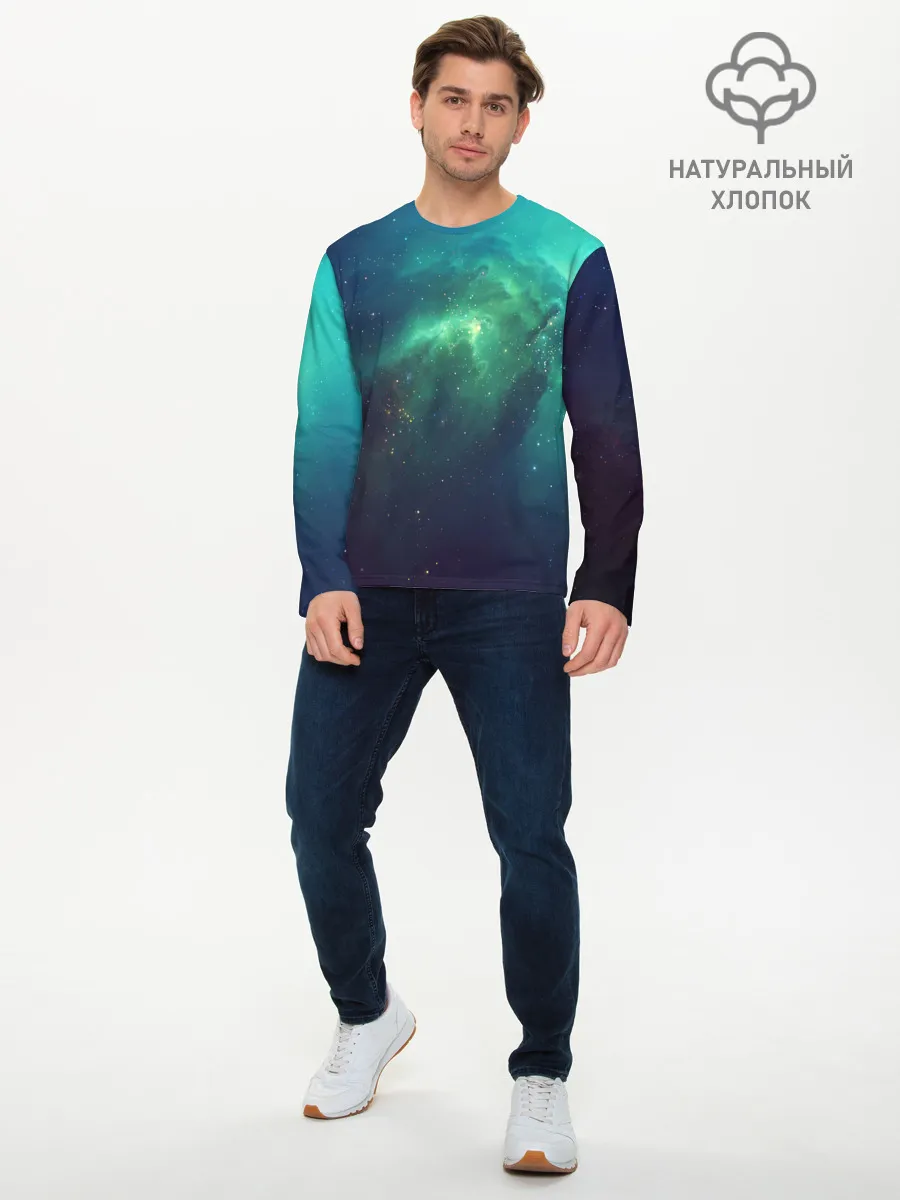 Мужской лонгслив базовый / GALAXY