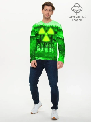 Мужской лонгслив базовый / Stalker