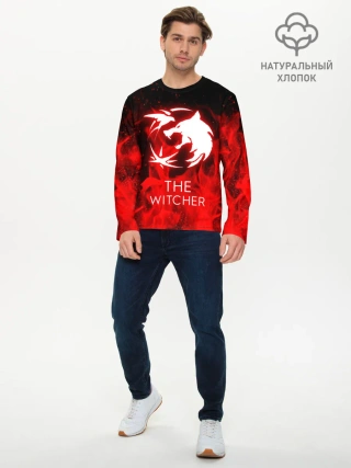 Мужской лонгслив базовый / СЕРИАЛ ВЕДЬМАК