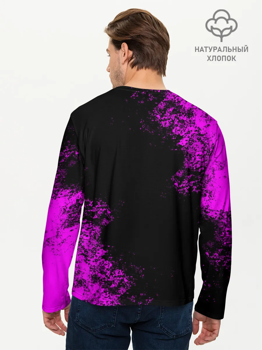 Мужской лонгслив базовый / Luigis Mansion