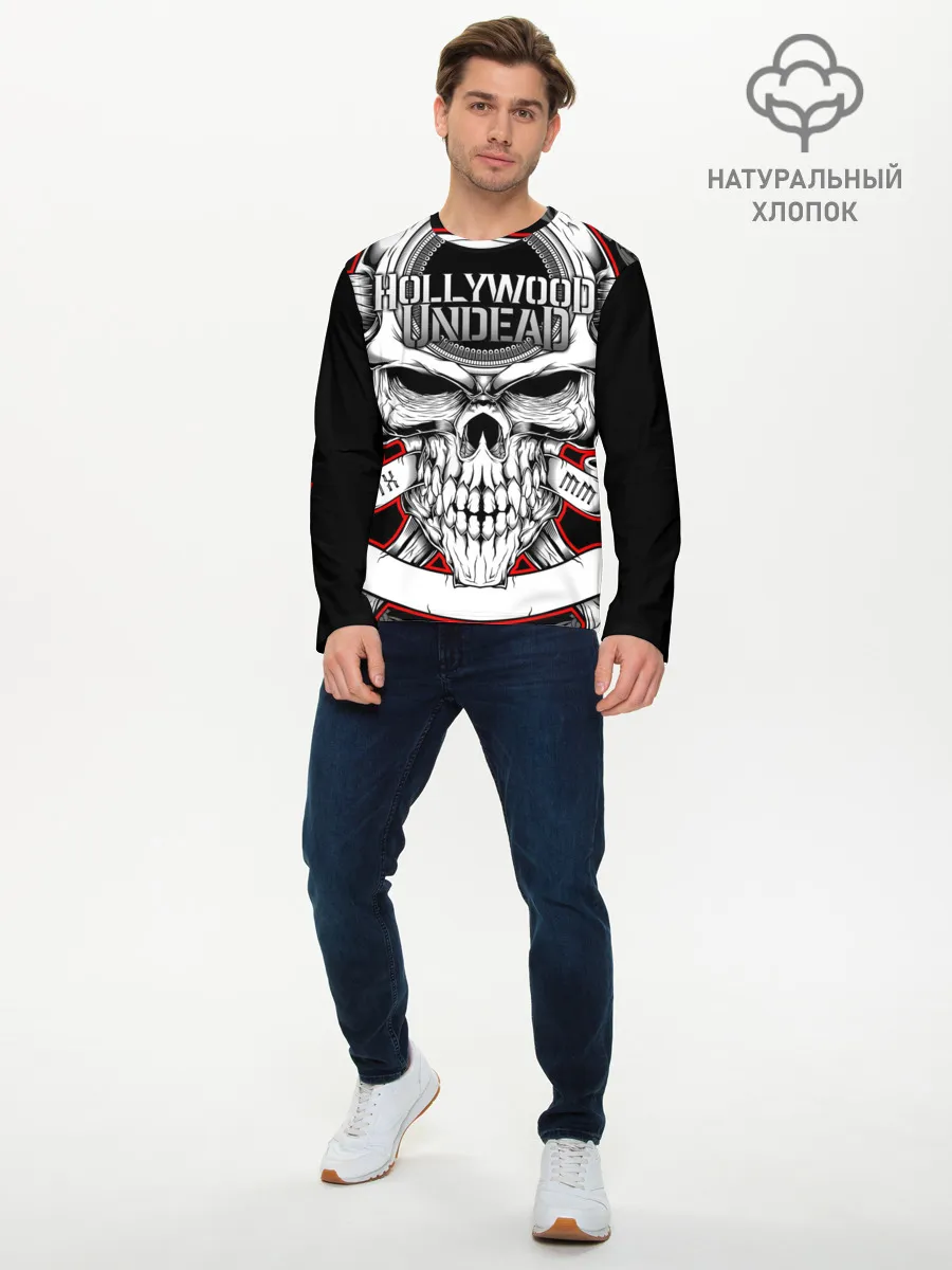 Мужской лонгслив базовый / Hollywood Undead