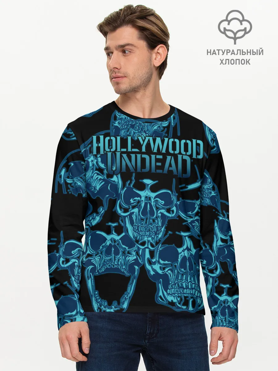 Мужской лонгслив базовый / Hollywood Undead