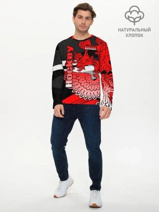 Мужской лонгслив базовый / Hockey