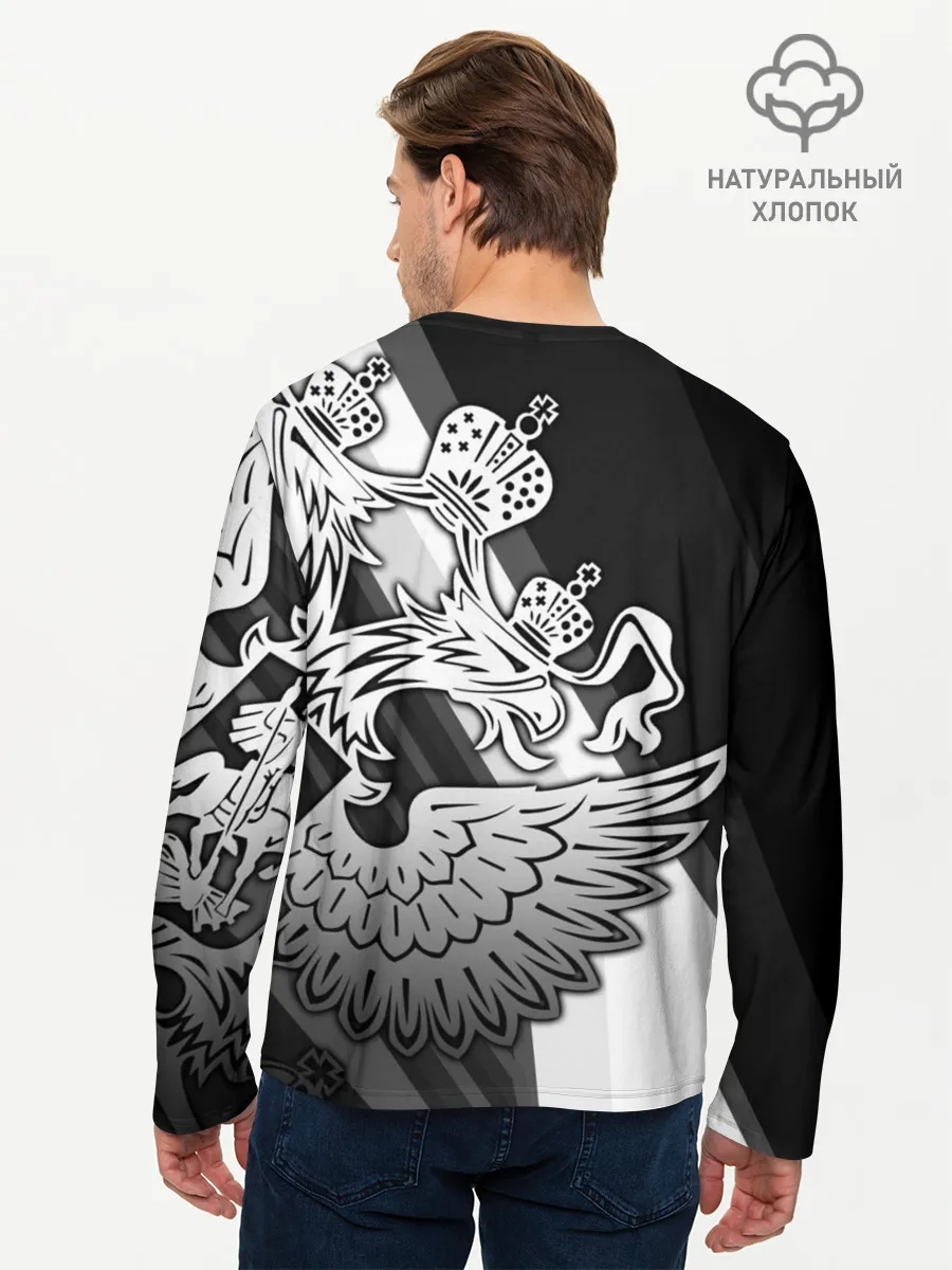 Мужской лонгслив базовый / Hockey