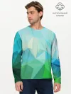 Мужской лонгслив базовый / GEOMETRY