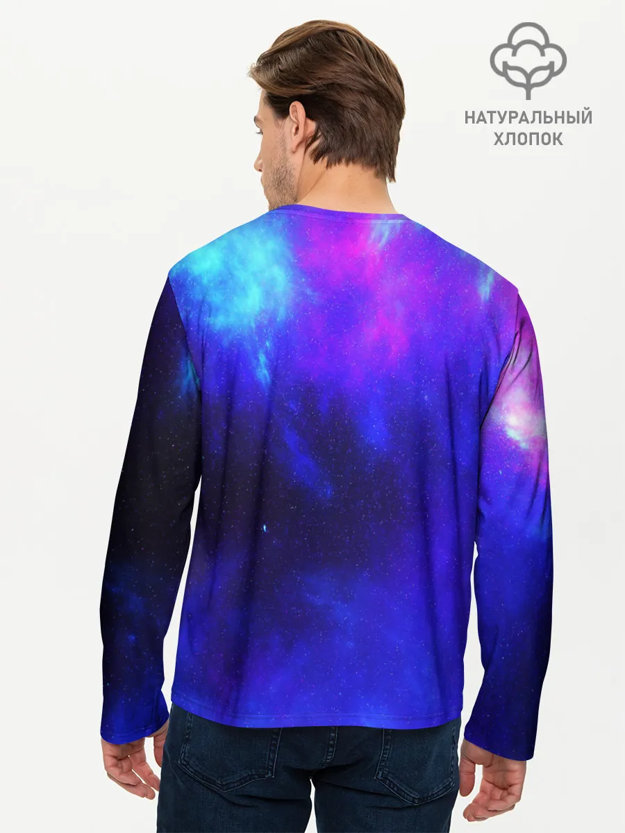 Мужской лонгслив базовый / СЕВЕРНОЕ СИЯНИЕ