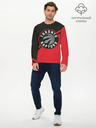 Мужской лонгслив базовый / Toronto Raptors BR