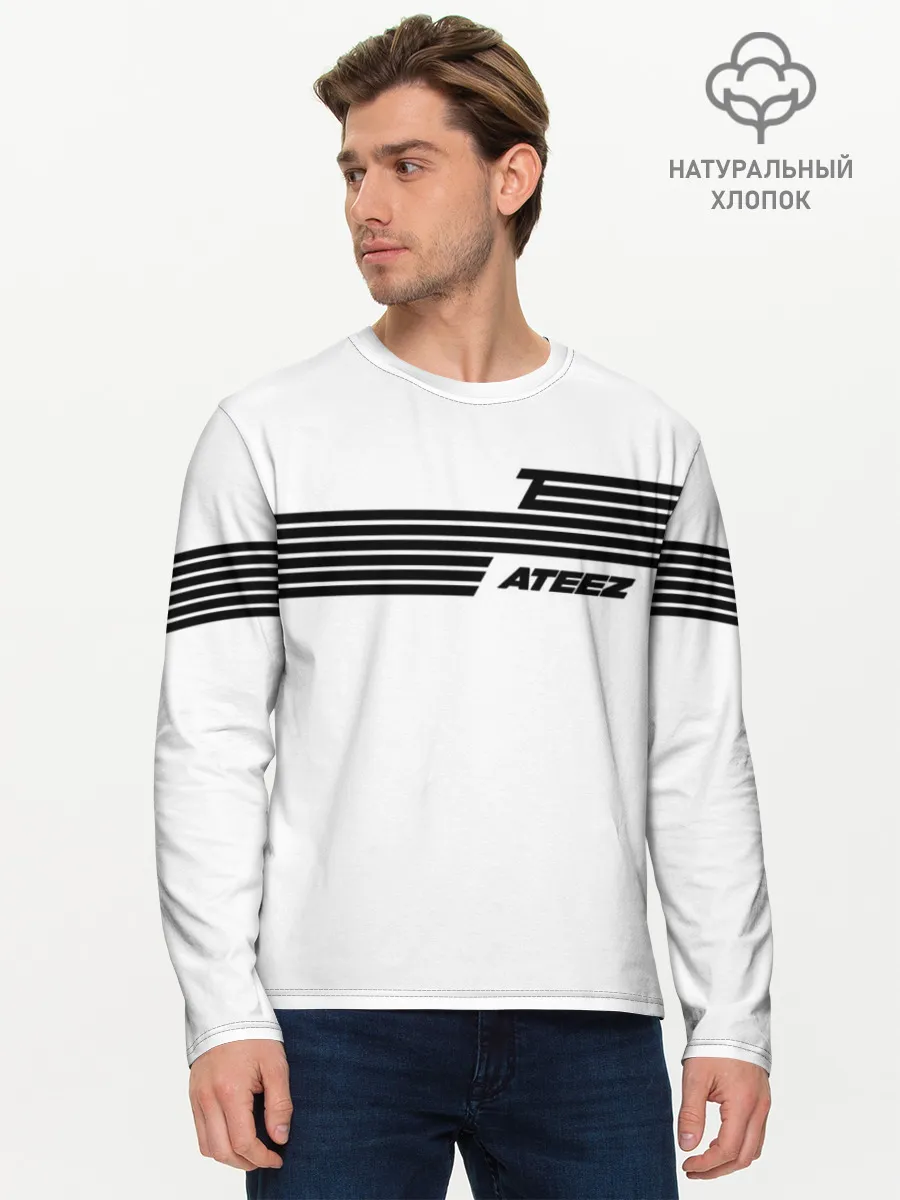 Мужской лонгслив базовый / Ateez
