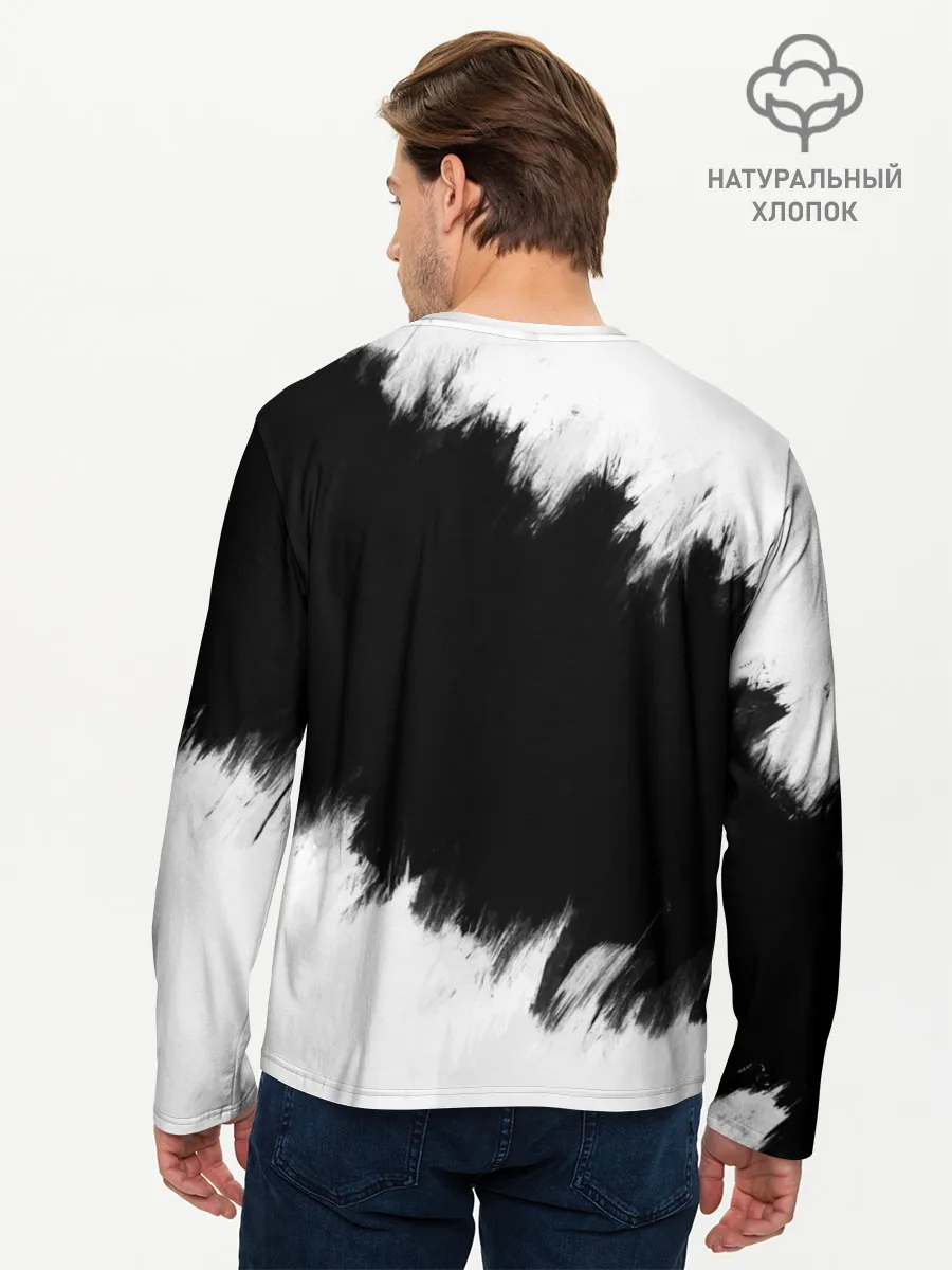 Мужской лонгслив базовый / CS:GO BW