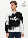 Мужской лонгслив базовый / CS:GO BW