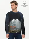 Мужской лонгслив базовый / Трамвай