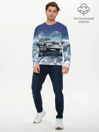Мужской лонгслив базовый / Land Cruiser 200