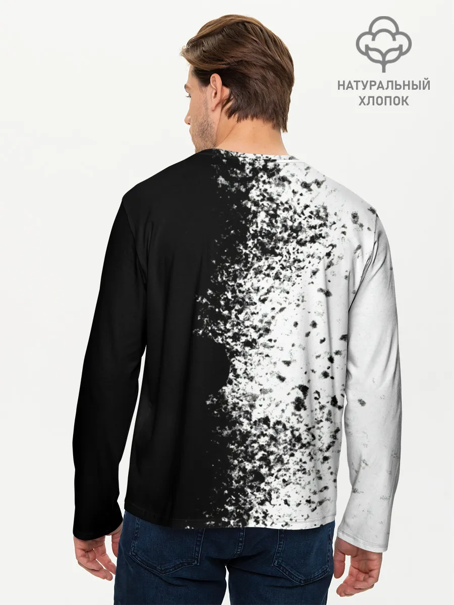 Мужской лонгслив базовый / Cyberpunk 2077 | Samurai.