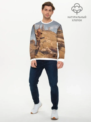 Мужской лонгслив базовый / Horizon Zero Dawn
