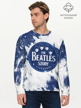 Мужской лонгслив базовый / The Beatles