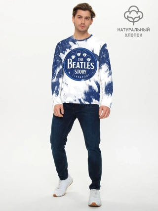 Мужской лонгслив базовый / The Beatles