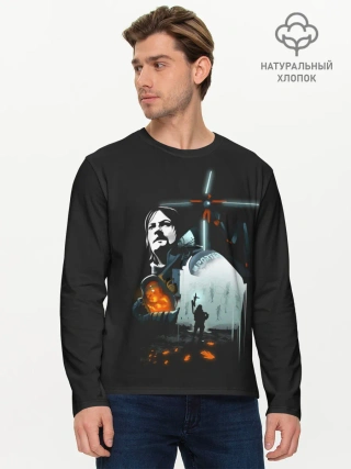 Мужской лонгслив базовый / Death Stranding