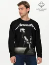 Мужской лонгслив базовый / Metallica