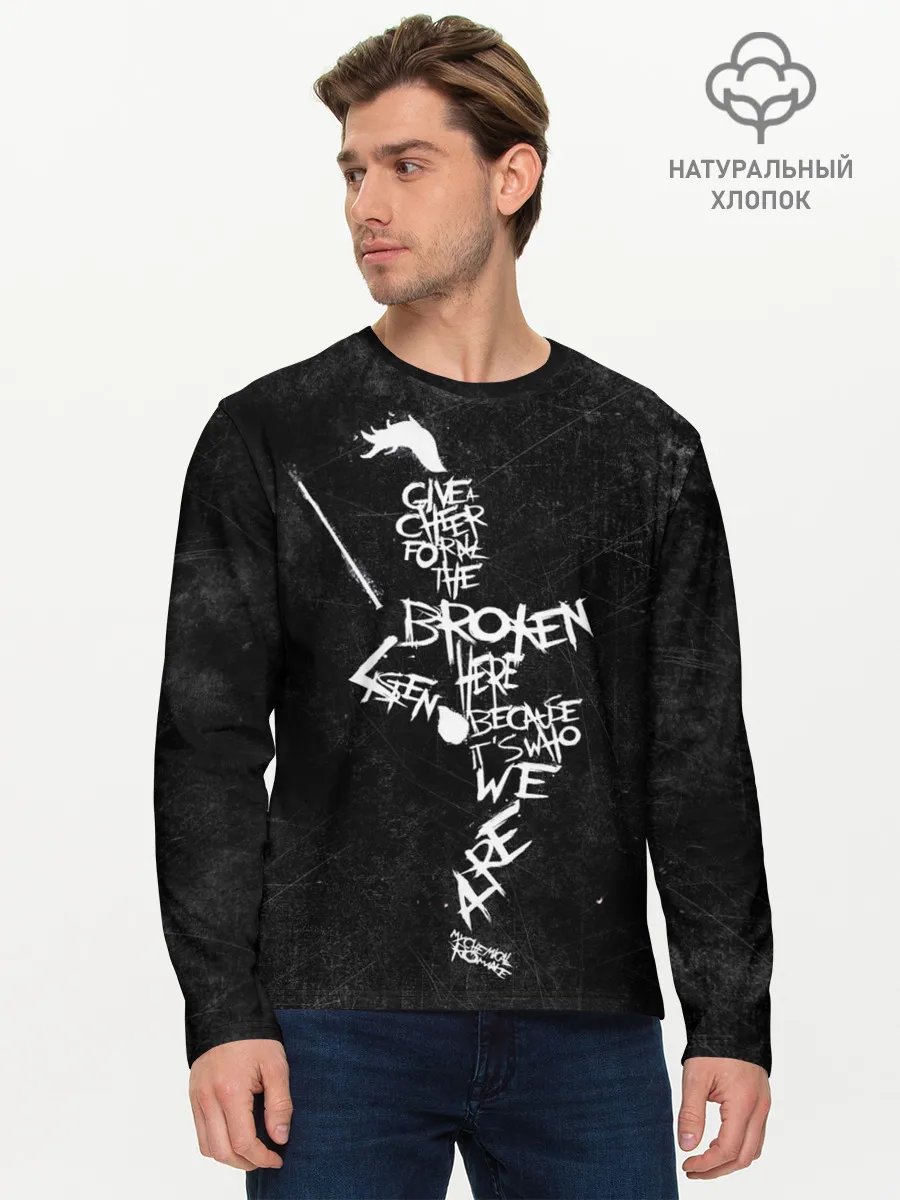 Мужской лонгслив базовый / My Chemical Romance