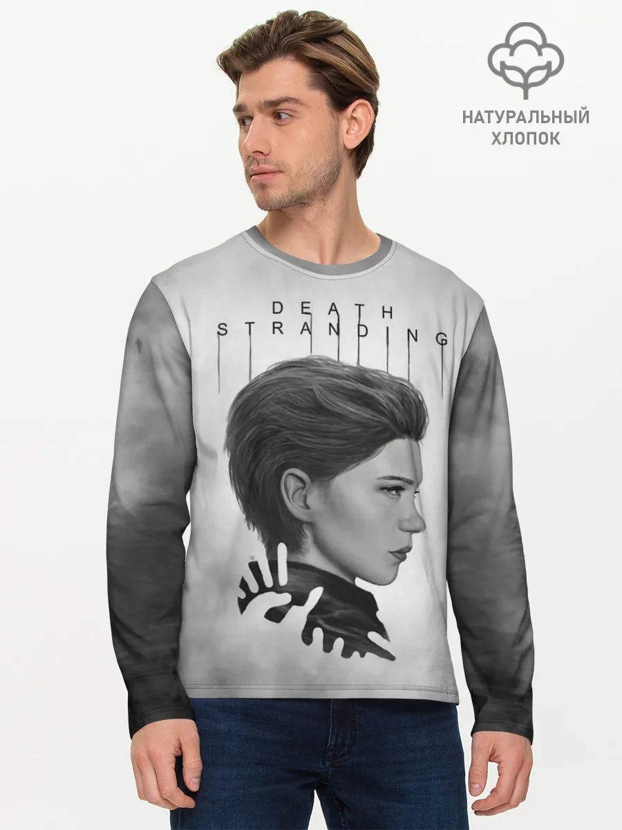 Мужской лонгслив базовый / Death Stranding