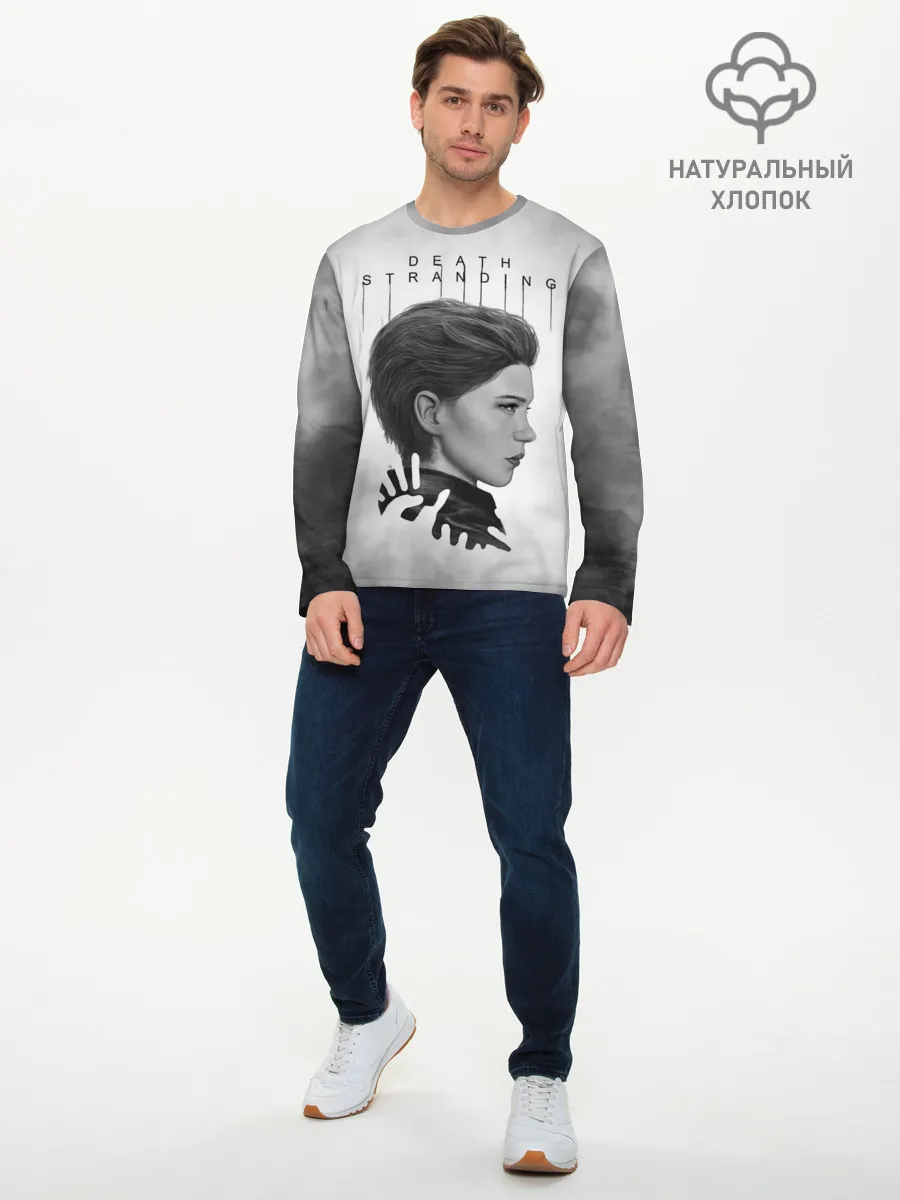 Мужской лонгслив базовый / Death Stranding