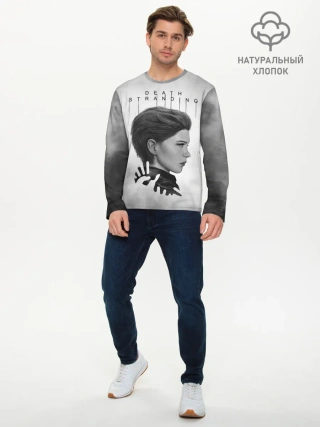 Мужской лонгслив базовый / Death Stranding