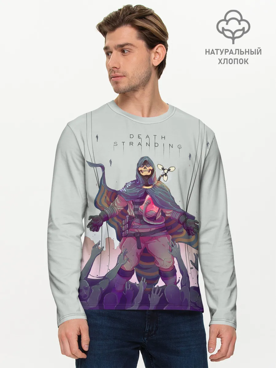 Мужской лонгслив базовый / Death Stranding