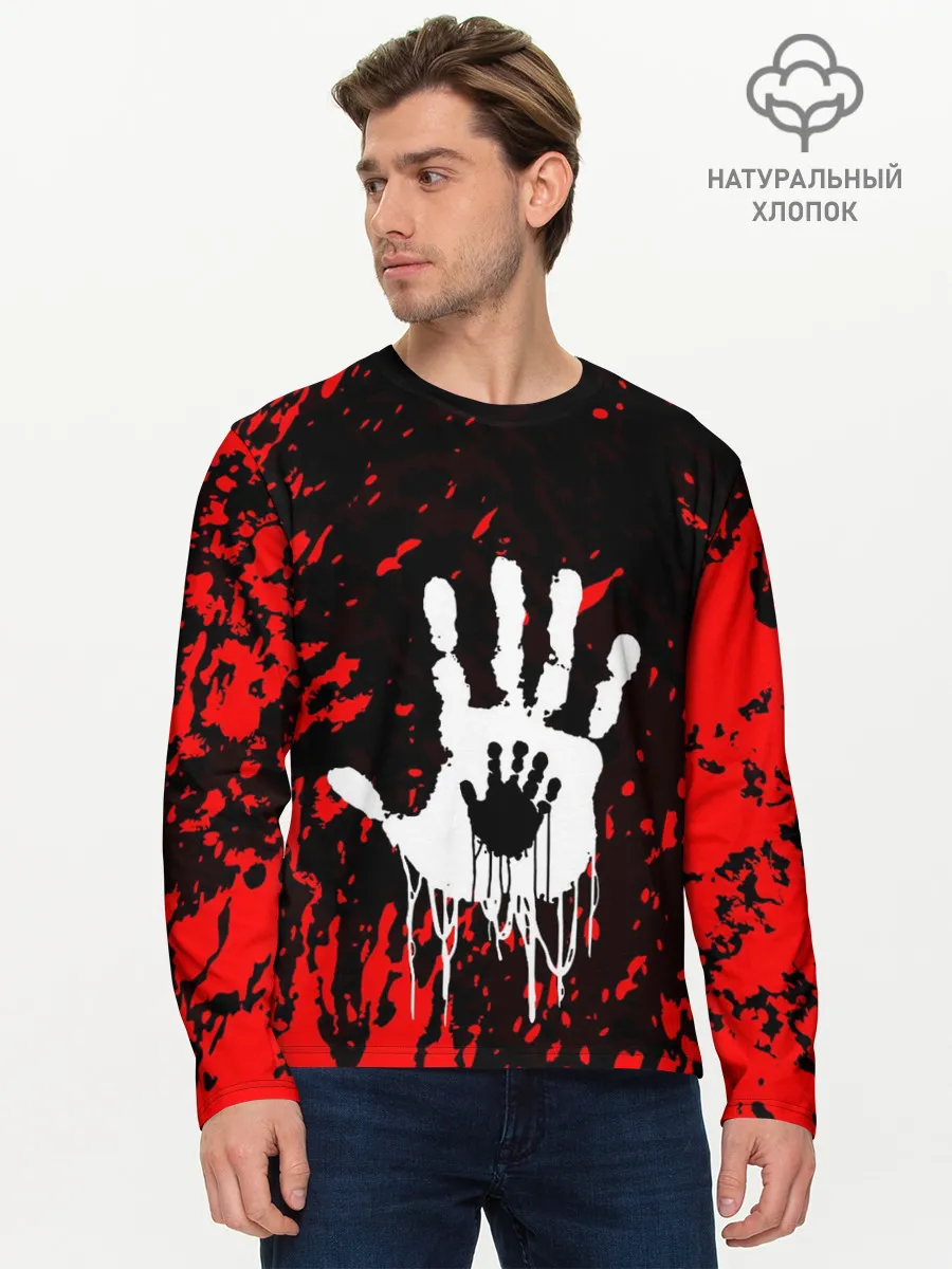 Мужской лонгслив базовый / DEATH STRANDING