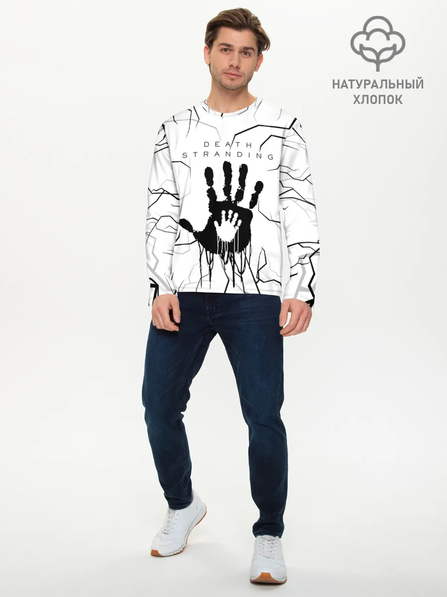 Мужской лонгслив базовый / DEATH STRANDING