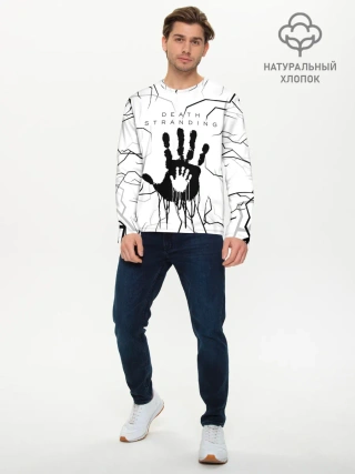 Мужской лонгслив базовый / DEATH STRANDING