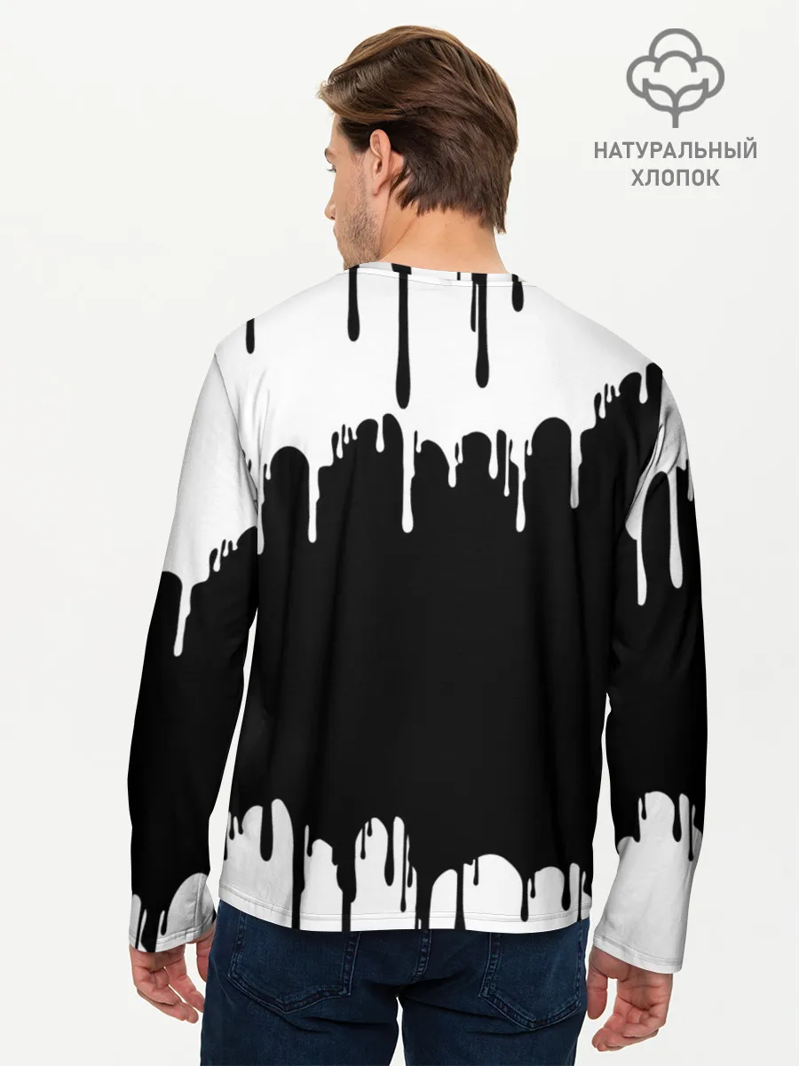 Мужской лонгслив базовый / DEATH STRANDING