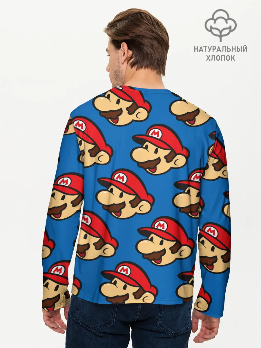 Мужской лонгслив базовый / MARIO EXCLUSIVE
