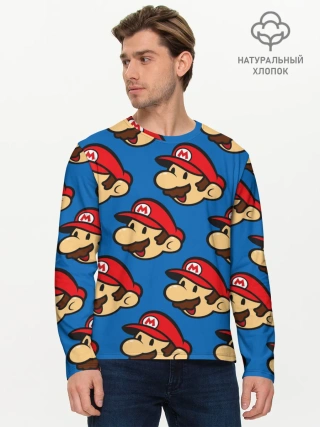 Мужской лонгслив базовый / MARIO EXCLUSIVE