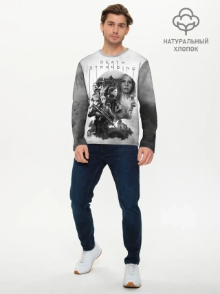 Мужской лонгслив базовый / Death Stranding