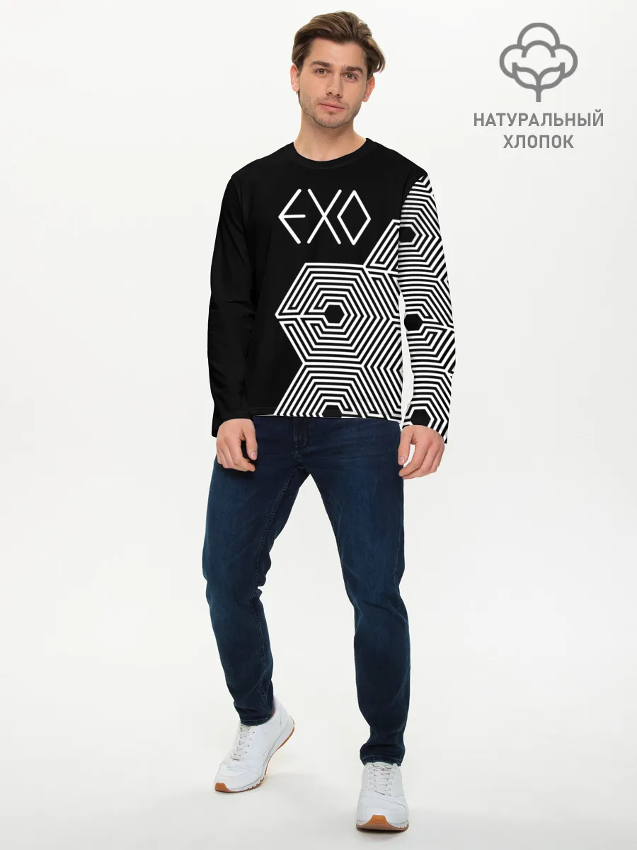 Мужской лонгслив базовый / EXO