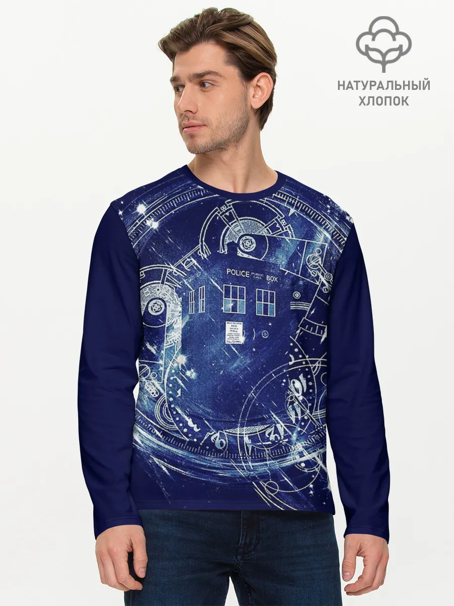 Мужской лонгслив базовый / DOCTOR WHO | ДОКТОР КТО