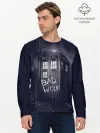 Мужской лонгслив базовый / Doctor Who