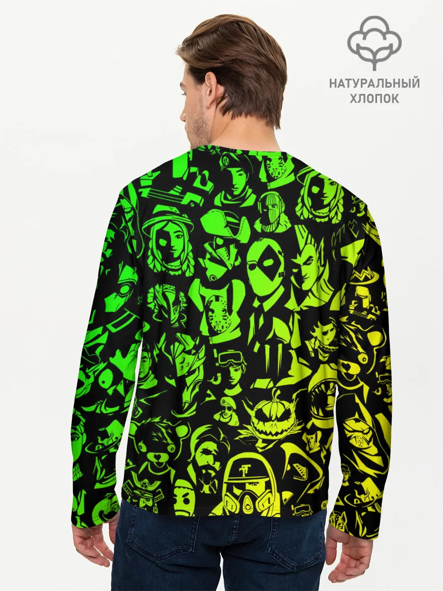 Мужской лонгслив базовый / ПЕРСОНАЖИ FORTNITE
