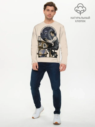 Мужской лонгслив базовый / Doctor Who