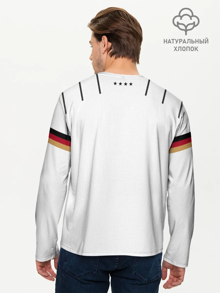 Мужской лонгслив базовый / Germany home 2020 EURO
