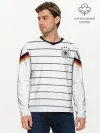 Мужской лонгслив базовый / Germany home 2020 EURO