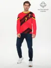 Мужской лонгслив базовый / De Bruyne home EURO 2020