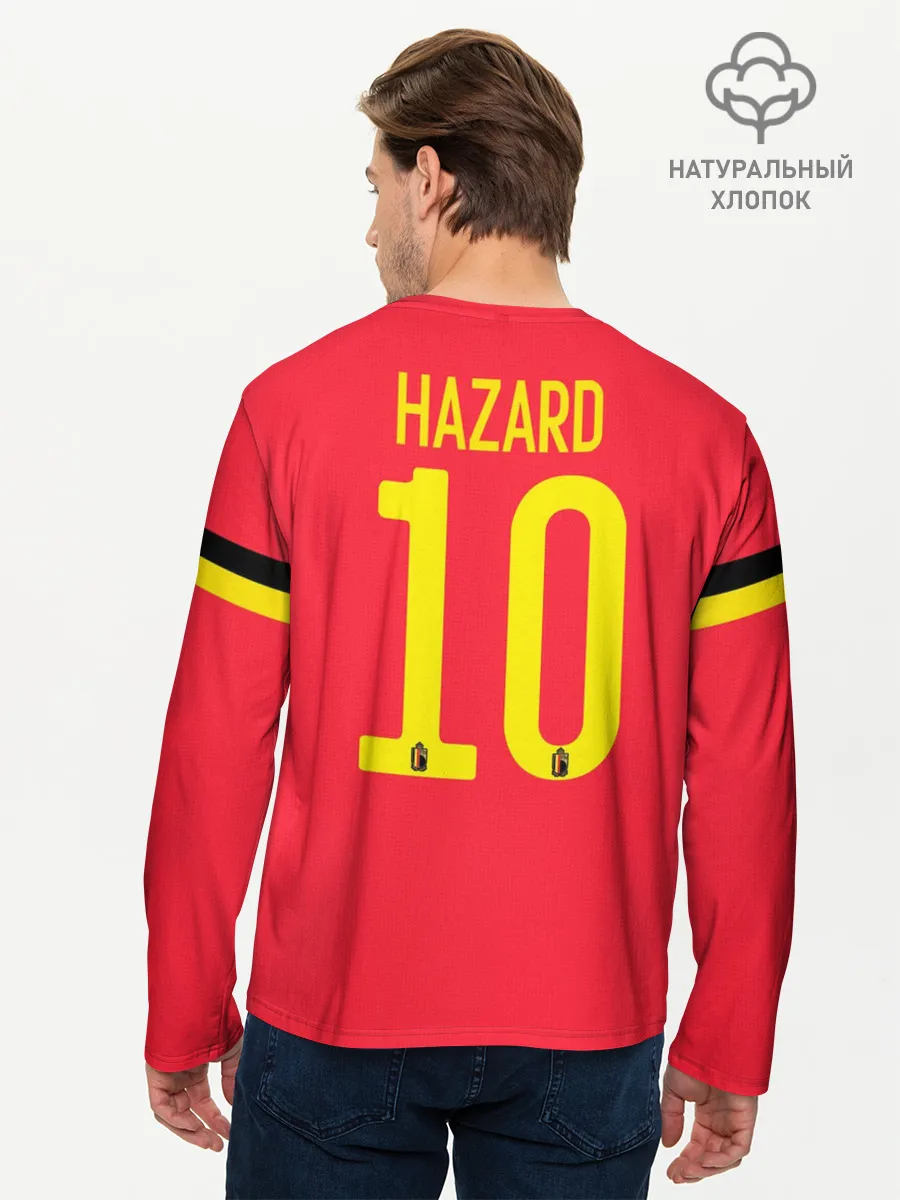 Мужской лонгслив базовый / Hazard home EURO 2020