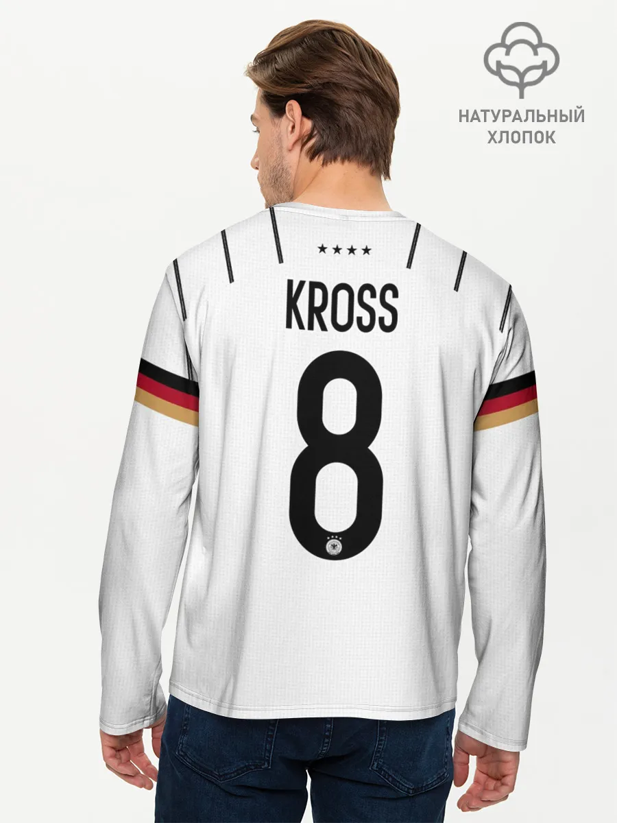 Мужской лонгслив базовый / Kross home EURO 2020