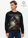 Мужской лонгслив базовый / Disturbed