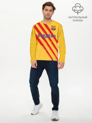 Мужской лонгслив базовый / Messi 4-th kit 19-20